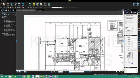 Thumbnail for entry ARCH 270 W02 Floor Plan - Dims and notes