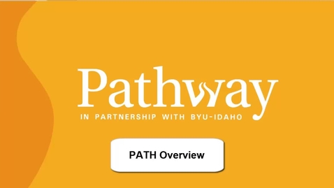 Thumbnail for PATH Overview