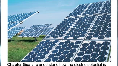 Thumbnail for W07 Electric Potential and Electric Fields Intro