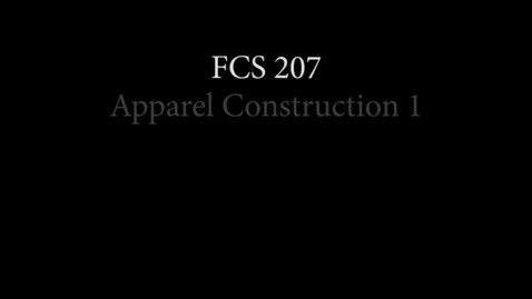 Thumbnail for FCS_207_Attaching_Convertible_Collar_Part_3_Grading_And_Slipstitching