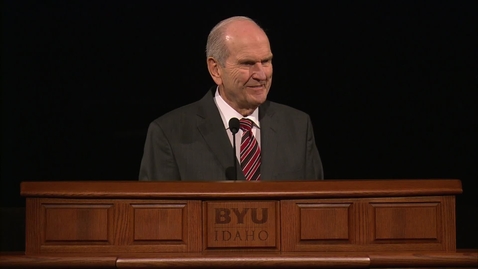 Thumbnail for entry Russell M. Nelson - “Rebroadcast of 'The Lord Uses the Unlikely to Accomplish the Impossible'”