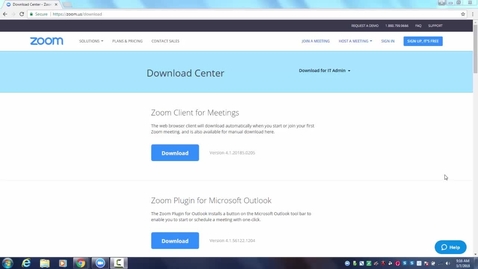 Thumbnail for Zoom Tutorial-Video