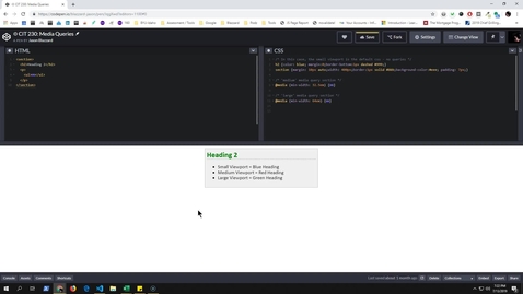 Thumbnail for CSS Media Queries - A Basic Look