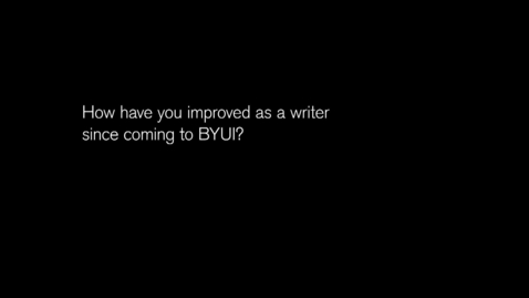 Thumbnail for James Fulks: BYU-Idaho Student Learning Outcomes Project
