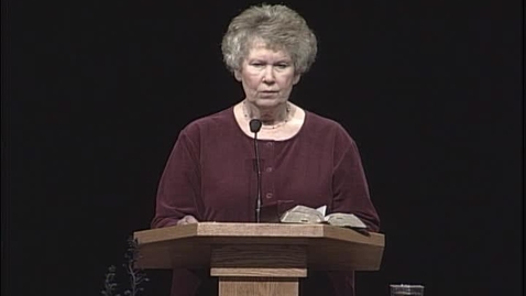 Thumbnail for Irma Anderson &quot;Challenges &amp; Service&quot;