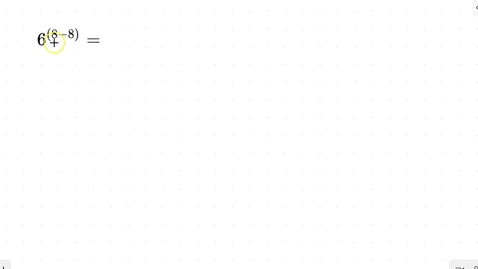Thumbnail for Lesson 10 - Exponents 0 and 1 #5