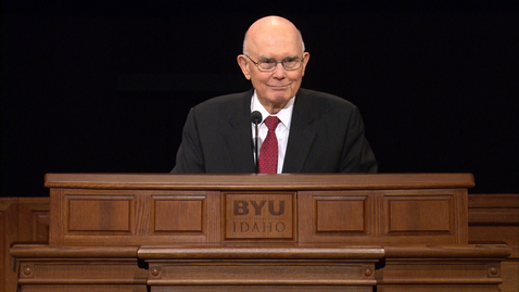 Thumbnail for entry ASL: Dallin H Oaks &quot;Living in Challenging Times&quot;