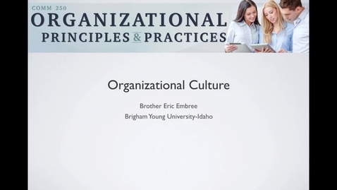 Thumbnail for COMM 250 Lesson 6 Introduction