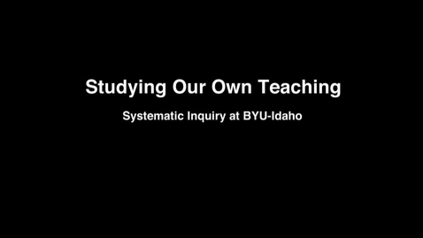 Thumbnail for Systematic Inquiry Panel Discussion