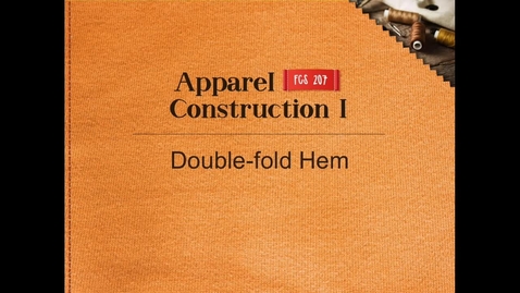 Thumbnail for FCS207_Double-foldHem