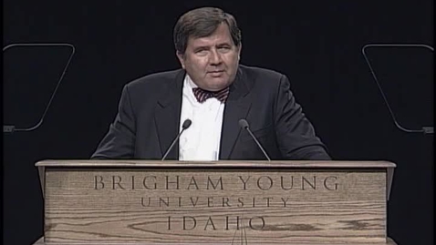 Thumbnail for David B. Magleby &quot;Understanding the Importance of Marriage and Family&quot;
