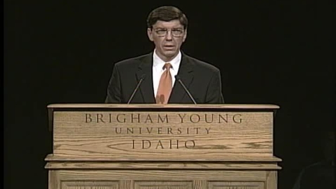 Thumbnail for Clayton M. Christensen &quot;Decisions For Which I've Been Grateful&quot;