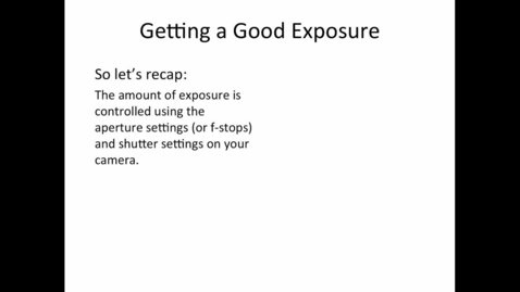 Thumbnail for Good Exposure: FSTOP