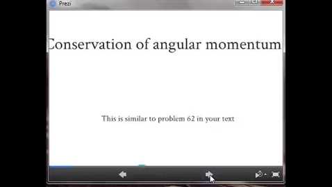Thumbnail for Conservation of Angular Momentum