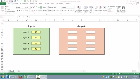 Thumbnail for Spreadsheet Protection