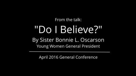 Thumbnail for Do I Believe?