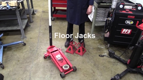 Thumbnail for entry Floor Jacks and Jack Stands