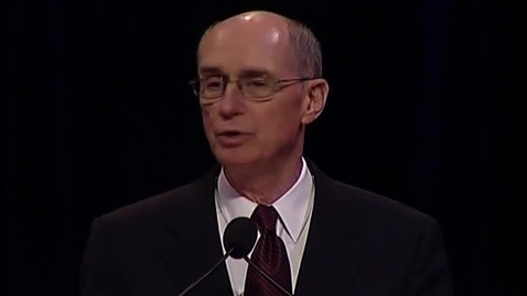 Thumbnail for Henry B. Eyring  &quot;The Temple and the College on the Hill&quot;