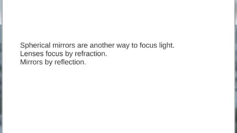 Thumbnail for W13 Spherical mirrors