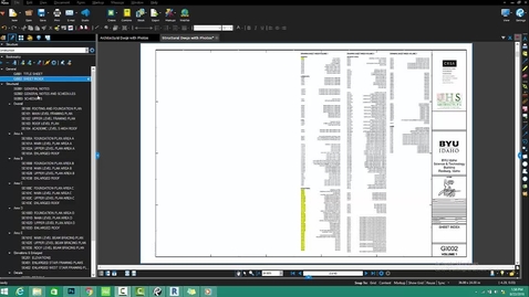 Thumbnail for entry ARCH 270 Video: Plan Reading- Structural Drawings