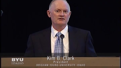 Thumbnail for President Kim B. Clark
