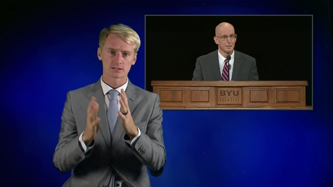 Thumbnail for entry ASL: President Henry J. Eyring - “Rising Above Opposition”