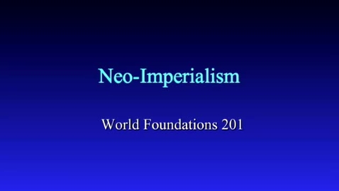 Thumbnail for Neo-Imperialism: Egypt