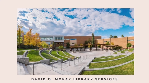 Thumbnail for Library Services Tour - LR 111 Online