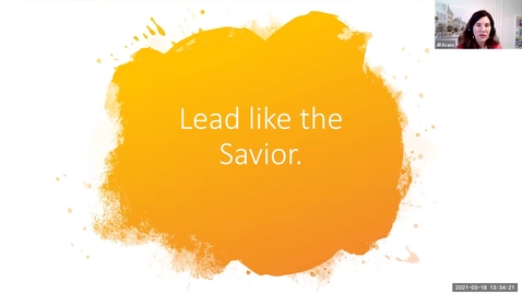 Thumbnail for entry Jill Evans - &quot;Leading Like the Savior&quot;