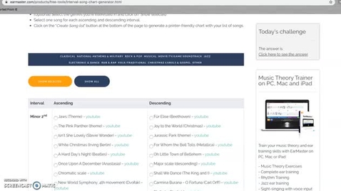 Thumbnail for Descending Intervals Instructions
