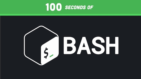 Thumbnail for ITM 112 Basic Bash Intro