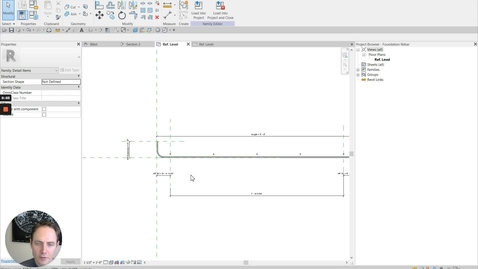 Thumbnail for entry Footing Rebar