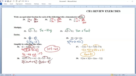 Thumbnail for 100B 1-Review Solutions 29-39