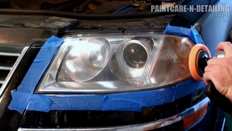Thumbnail for Headlight Restoration - Wetsanding and Polishing 