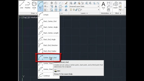 Thumbnail for AutoCAD 2012: Circles &amp; Arcs