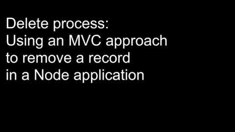 Thumbnail for Delete Database Record