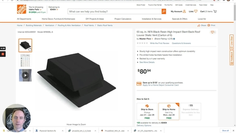 Thumbnail for Static Roof Vent