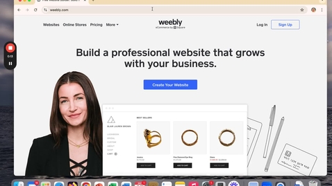 Thumbnail for Weebly Start Here