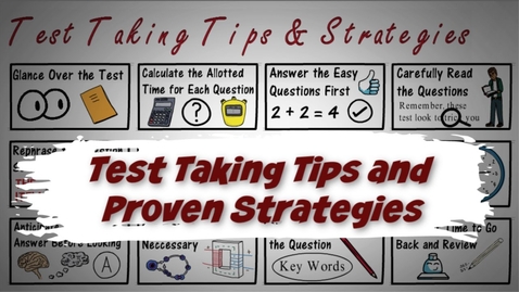 Thumbnail for Test Taking Strategies