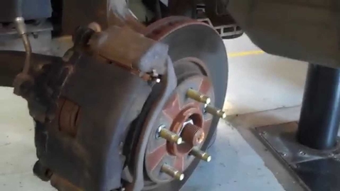 Thumbnail for Compressing a brake caliper