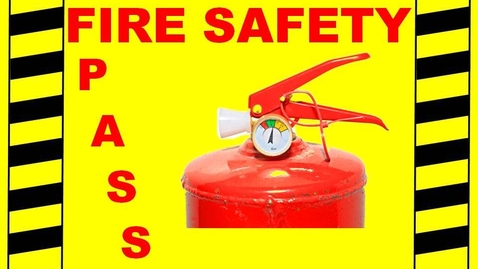 Thumbnail for Fire Extinguisher Training - PASS - Fire Safety Training Video