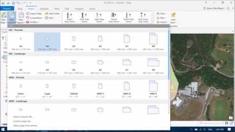 Thumbnail for Creating a Simple Map Layout in ArcGIS Pro