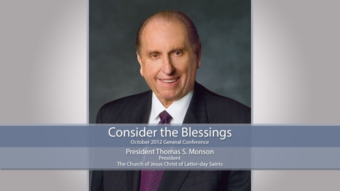 Thumbnail for Consider the Blessings