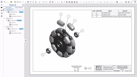 Thumbnail for VIDEO - Exploded Views and BOM's in Onshape