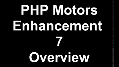 Thumbnail for Enhancement 7 Overview