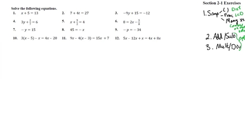 Thumbnail for Math 101 2-1 Solutions 1-12