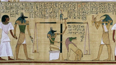 Thumbnail for Last Judgement of Hunefer, from his tomb