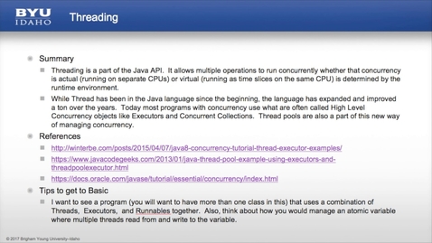 Thumbnail for Threading Introduction