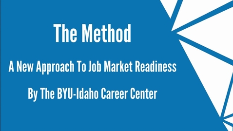 Thumbnail for What is BYU-I Career Center's Method for Job Market Readiness?