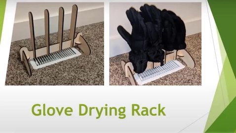 Thumbnail for ME 172 Part B - Glove Drying Rack Example